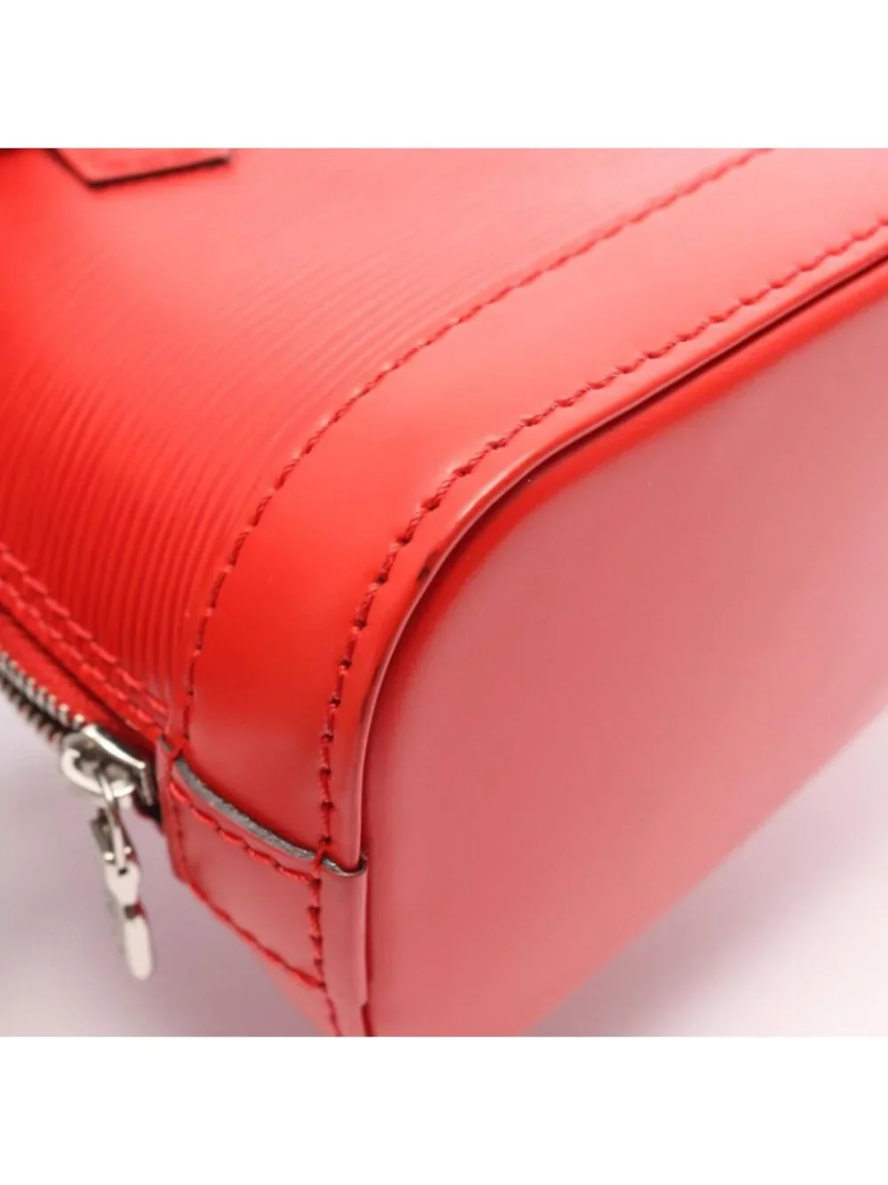 Louis Vuitton Shoulder Bag Nano Alma Epi Coquelicot 2-Way Leather